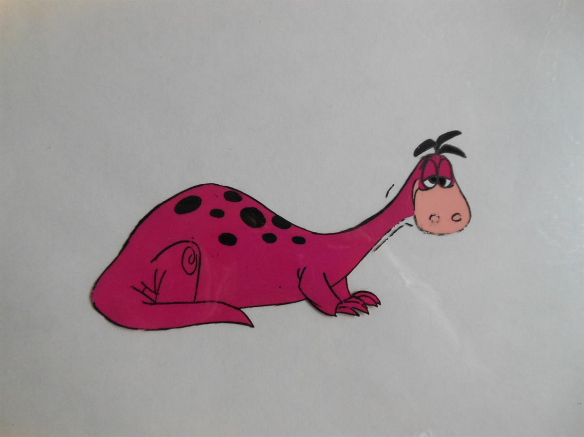 The Flintstones Originele Tekenfilm Cel Dino Hanna Barbera Jaren 60 