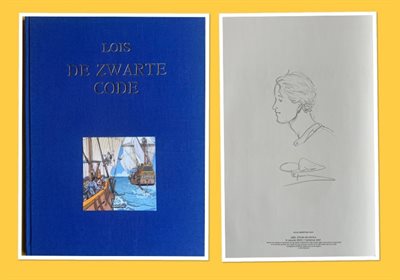 Lois - De zwarte code - Luxe linnen hardcover - Inclusief opdrachttekening - Oplage 60ex. - Eerste druk (2007