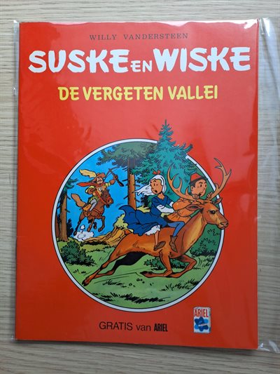Suske en Wiske - de vergeten vallei - 1981 - herdruk - Standaard