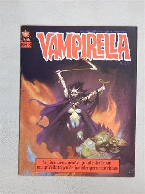 Vampirella 3 - Horror Magazine - sc - 1e druk - 1974
