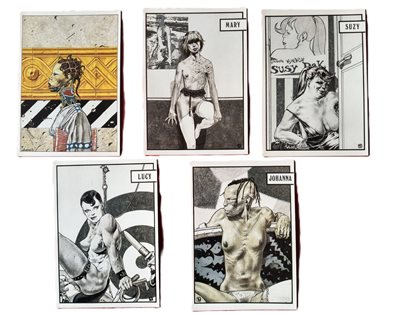 Liberatore - 5 postkaarten - 1983