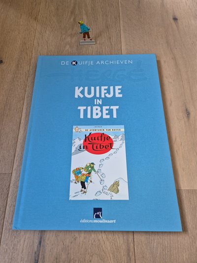 Kuifje - Nr. 3 - Kuifje in Tibet+ minifiguur - linnen hardcover - 1e druk Kuifje archieven reeks - 2012