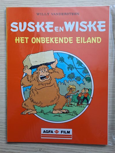 Suske en Wiske - het onbekende eiland - 1994 - herdruk - Standaard