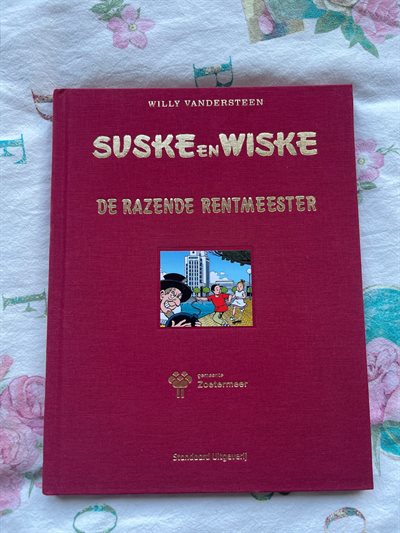 Suske en Wiske - Luxe hardcover - De razende rentmeester (2004)