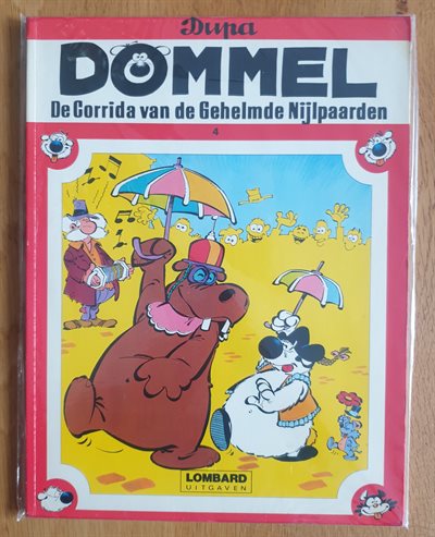 Dommel - de Corrida van de geheime Nijlpaarden - SC - 1e druk - 1979 - Lombard
