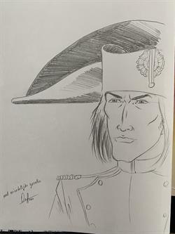 HC Napoleon "Toulon" gesigneerd door de tekenaar André Osi ( 1958 - †2021 )