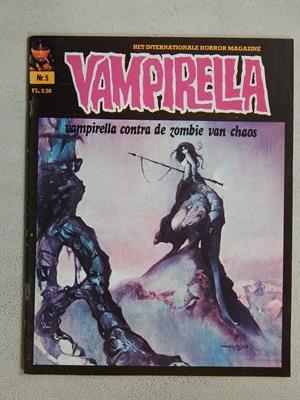 Vampirella 5 - Horror Magazine - sc - 1e druk - 1975