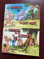 De Gabbers - deel 1 en 2 - complete serie - Helmond - ongekleurd - 1978