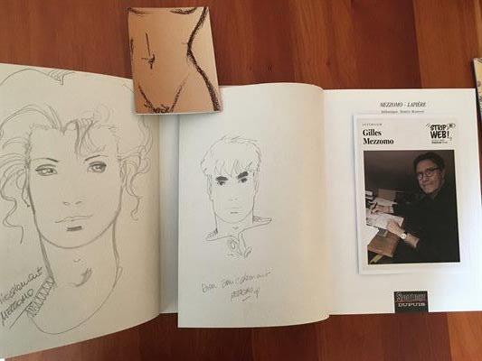 Mezzomo (Luka) - Luka 1 en 2 - sc - Beiden met opdrachttekening van Mezzomo