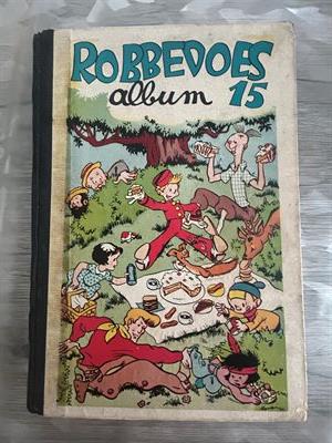 Robbedoes bundeling nr 15 - HC - eerste druk 1945 - Uitgeverij Dupuis -