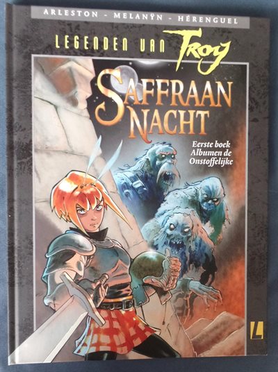 Legenden van Troy - Saffraannacht 1. Albumen de Onstoffelijke - hc - 1e druk 2010