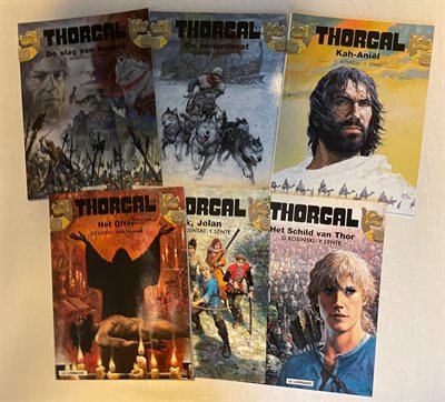 Thorgal -Nrs 29 t/m 34 - sc - 1e druk (2006-2011)