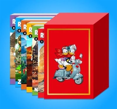 Donald Duck - Wereldreis met 6 pockets in verzamelbox - sc - 2026