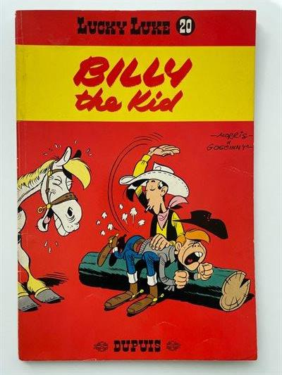 Lucky Luke - 20 - Billy the Kid - Softcover - Eerste druk - 1962