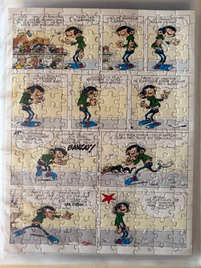Guust Flater - 5 Puzzels - 3 Met doos