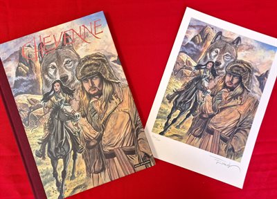 Cheyenne - hardcover luxe met linnen rug - oplage 500 ex. - met gesigneerde ex libris - 2005