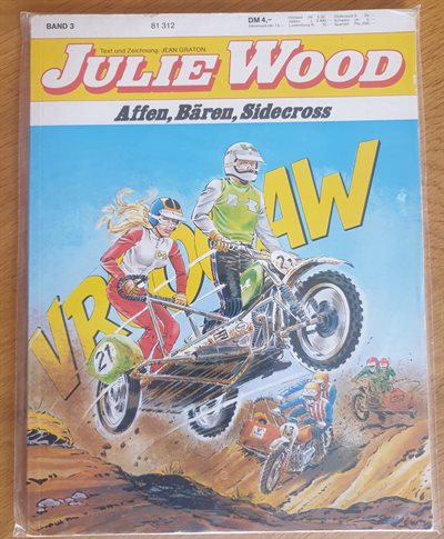 Julie Wood - Affen, Bãren, Sidecross - SC - 1e druk - 1979