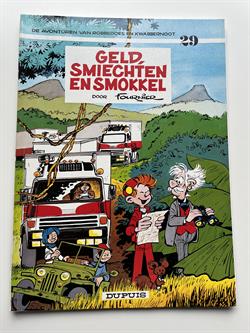 Robbedoes en Kwabbernoot nr 29 - Geld, smiechten en smokkel - Herdruk - SC
