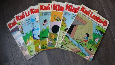 Kari Lente (Klarinet en co) - Nrs. 1 t/m 7 - Compleet - bundeling - Uitgeverij Born 1974 - 1976
