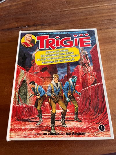 Trigie bundeling 1 hc - herdruk 1980 - Oberon uitgave