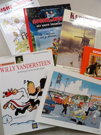 Suske en Wiske - Biografie Makro editie + 4 andere hc albums