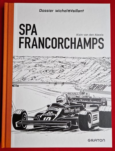 Michel Vaillant Dossier Spa Francorchamps - Hardcover LUXE met linnen rug - 2025