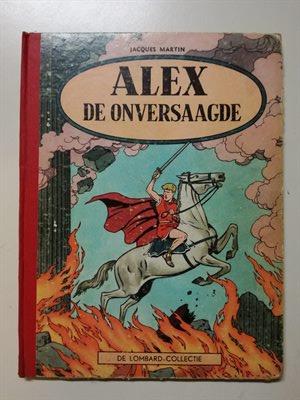 Alex - 21 - Alex de onversaagde - HC - 1e druk - 1956