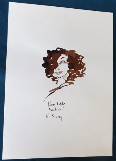 Vincent Bailly - oa Hartenbloed - tekening op los blad