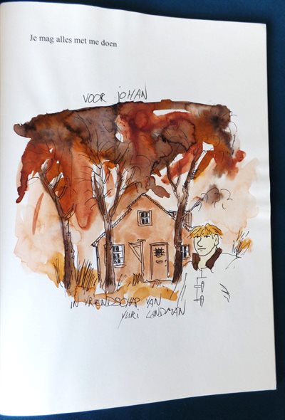 Je mag alles met me doen - sc - met originele tekening door Yuri Landman - 1e druk 1997