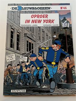 De blauwbloezen nr 45 - Oproer in New York - 1ste druk 2002 - SC