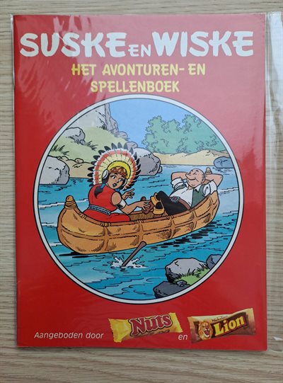 Suske en Wiske - het avonturen en spellenboek - 1987 - 1e druk - Standaard