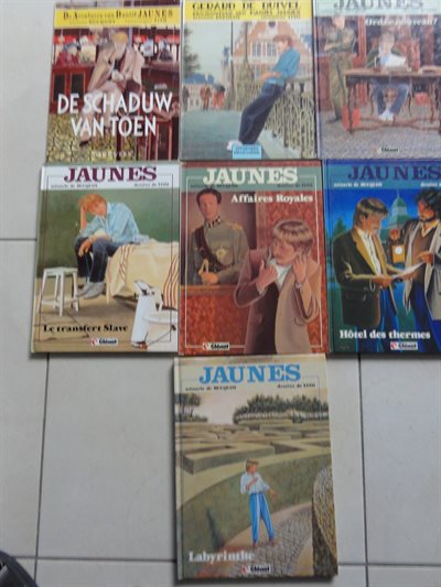 Daniel Jaunes - Volledige reeks - 2 x sc + 5 x hc -Eerste druk - 1982/1989 - Nederlands/Frans