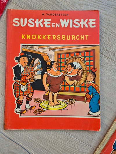 Suske en Wiske - TV20 - De Knokkersburcht - sc - 1e druk heruitgave - 1963