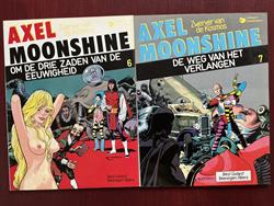 Axel Moonshine - deel 6 en 7 - De Vrijbuiter - 1985