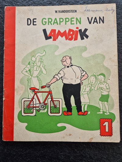 Lambik - 1 - De grappen van Lambik- sc - 1e druk - 1955