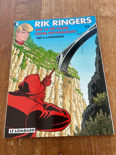 Rik Ringers -Nr.55-Wie is er bang voor Hitchcock?- sc- Eerste druk 1995