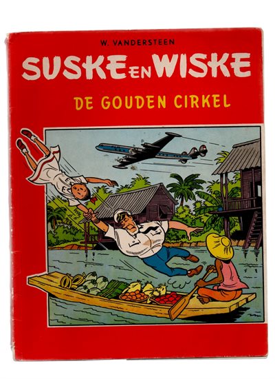 Suske en Wiske - 2 Kleuren - De Gouden Cirkel - NL - Herdruk - Willy Vandersteen - Nr 29.