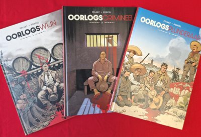Oorlogswijn/ Oorlogscrimineel/ Oorlogsplunderaar - Complete 3-delige reeks - hardcover - 2022/2026