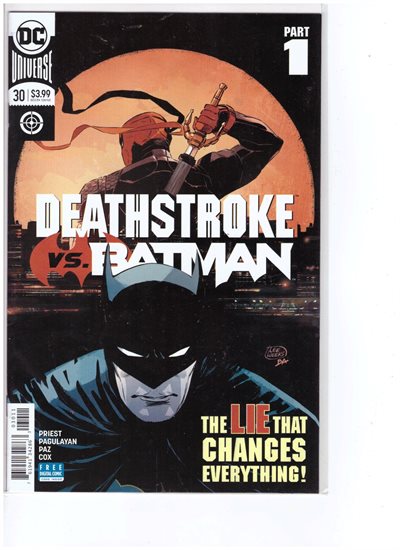 Deatstroke vs Batman - 6 strips
