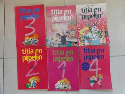 Titia en Pijpelijn - Volledige serie - sc - Eerste druk