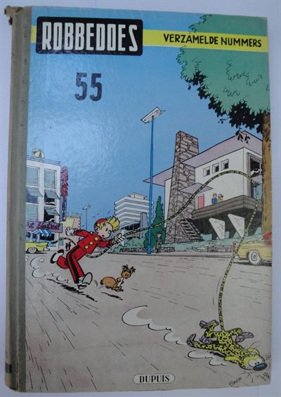 Robbedoes Verzamelde Nummers - Album nr. 55 - hc - 1e druk - 1957