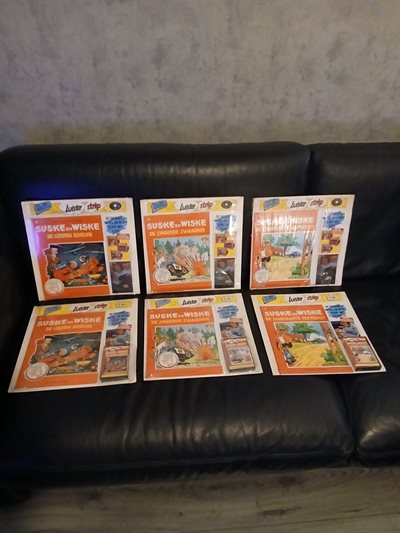 Suske en Wiske luisterstrip - 3 verschillende titels originele verpakking + folder