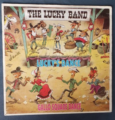 Lucky Luke - single door The Lucky Band - 1987 Carrere