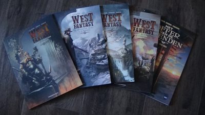 West Fantasy- Nrs. 1 t/m 4 + Offer vd Arenden - 5 x sc - uitgeverij Standaard/Lauwert - 1e druk 2024 - 2026
