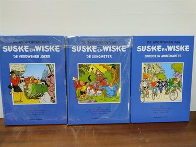 Suske en Wiske - Hommage Blauwe reeks - Nrs. 1 t/m 3 compleet - HC - 1e druk 2020 - 2024