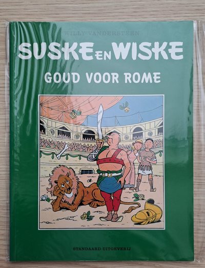 Suske en Wiske - goud voor Rome - 2001 - 1e druk - Standaard