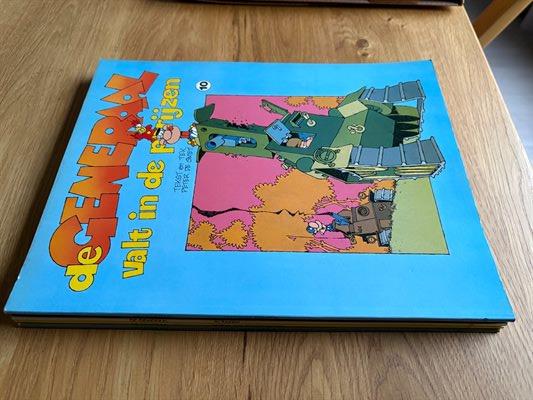 De Generaal - 5 delen - deel 10 tot en met 14 - sc - eerste druk - 1985-1996