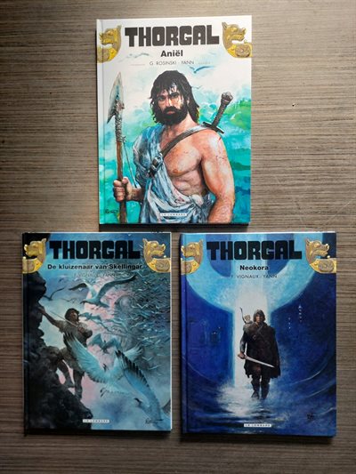 Thorgal - Nrs 36, 37 en 39 - HC - 1e druk 2018 - 2021