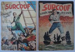 Surcouf - Koning der Kapers + Schrik der Oceanen - 2x sc - 1e druk - 1952 - Dupuis