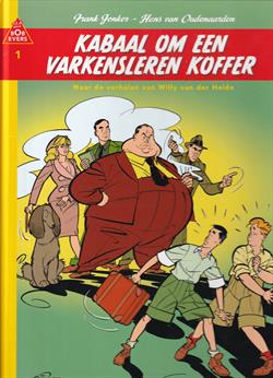 Bob Evers hc 1 Kabaal om een varkensleren koffer Gesigneerd met persoonlijk voorwoord
